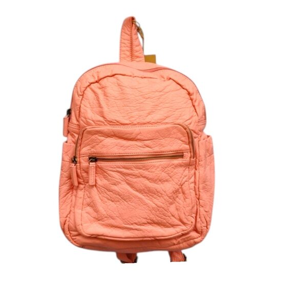 Handbags - Vegan Leather Rose Pink NWT Backpack